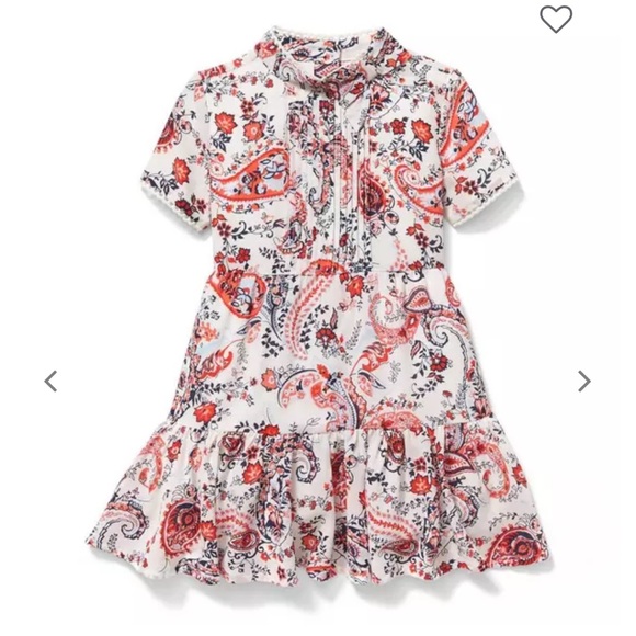 Janie and Jack Other - Janie & Jack The Maya Dress White Paisley. Size 5.